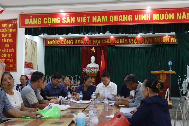 Xã Hồng Vân bắt đầu giải phóng mặt bằng dự án trục không gian Quốc lộ 1A