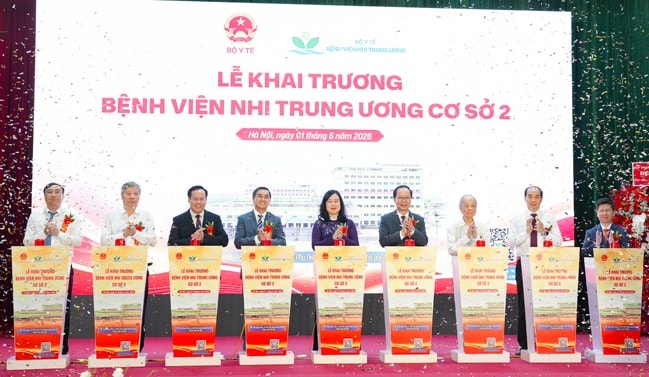 Bệnh viện Nhi Trung ương cơ sở 2 chính thức hoạt động