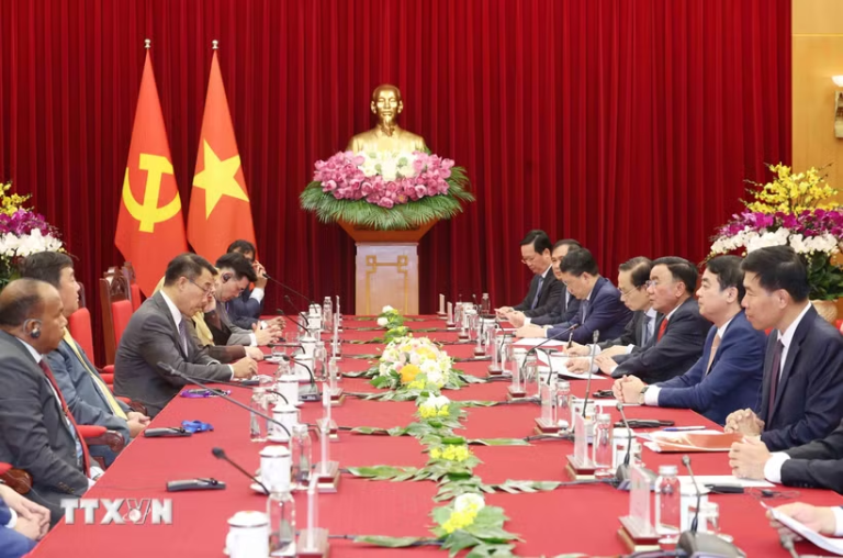 Thường trực Ban Bí thư Trần Cẩm Tú tiếp các chính đảng các nước Đông Nam Á