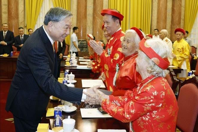 Tổng Bí thư, Chủ tịch nước Tô Lâm: Khơi dậy tinh thần "Tuổi cao – Gương sáng" trong giai đoạn phát triển mới
