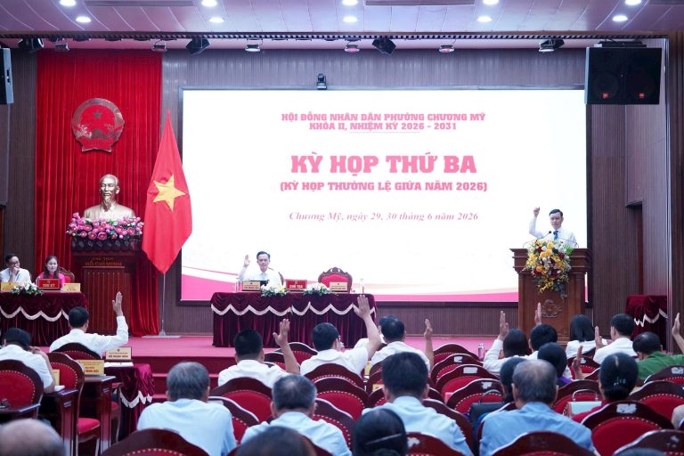 Chương Mỹ tập trung xử lý kiến nghị cử tri