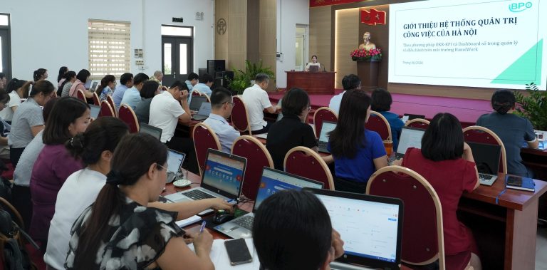 Xã Thuận An tập huấn quản trị công việc trên HanoiWork
