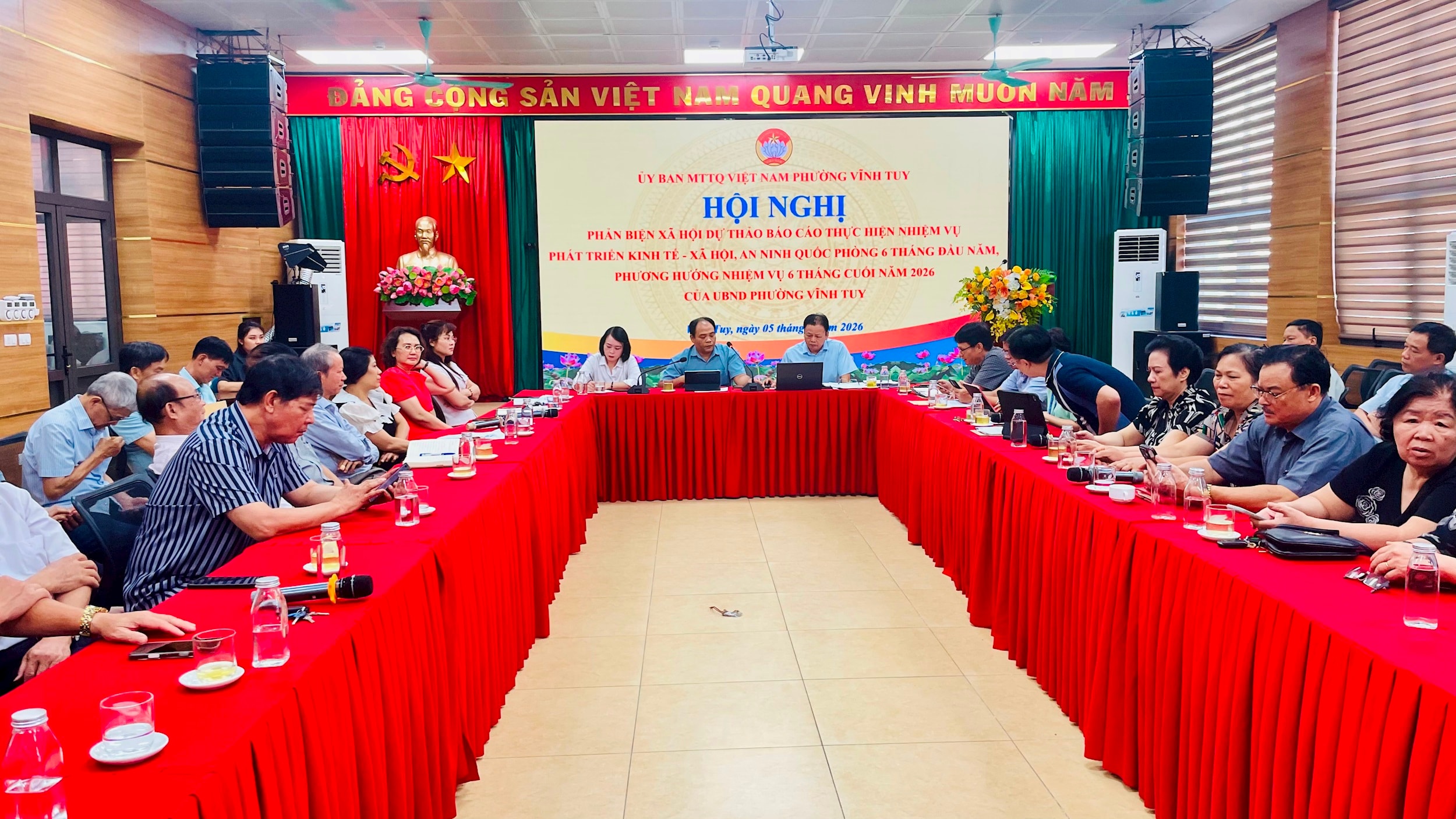Phường Vĩnh Tuy: Huy động trí tuệ tập thể, hoàn thiện mục tiêu phát triển địa phương