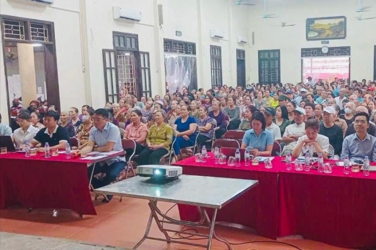 Phường Lĩnh Nam: Đối thoại từ cơ sở để đồng hành cùng người dân