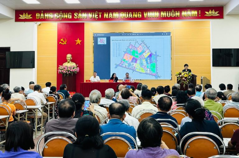 Phường Kim Liên dự kiến còn 26 tổ dân phố sau sắp xếp