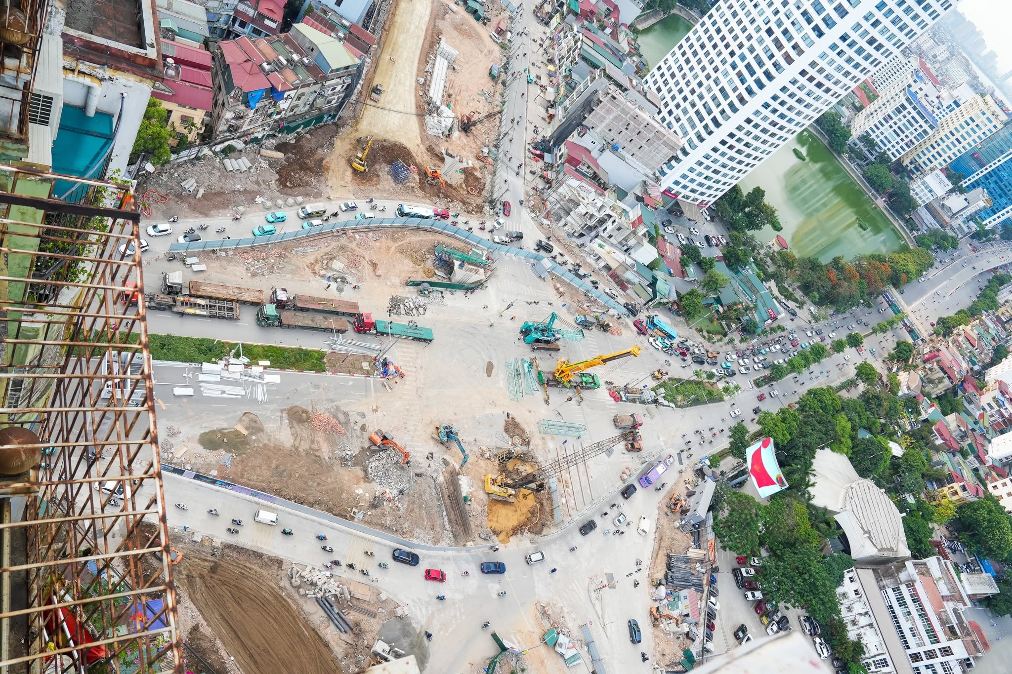 Từ ngày 7-6 điều chỉnh tổ chức giao thông phạm vi nút giao La Thành - Nguyễn Chí Thanh