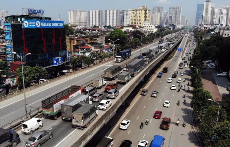 Phát hiện một số gối cầu xô lệch trên Vành đai 3 trên cao, đoạn Mai Dịch – Nam Thăng Long