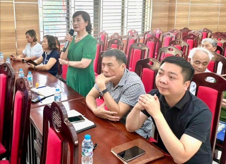 Phường Phú Thượng lấy ý kiến điều chỉnh quy hoạch Khu đô thị Nam Thăng Long